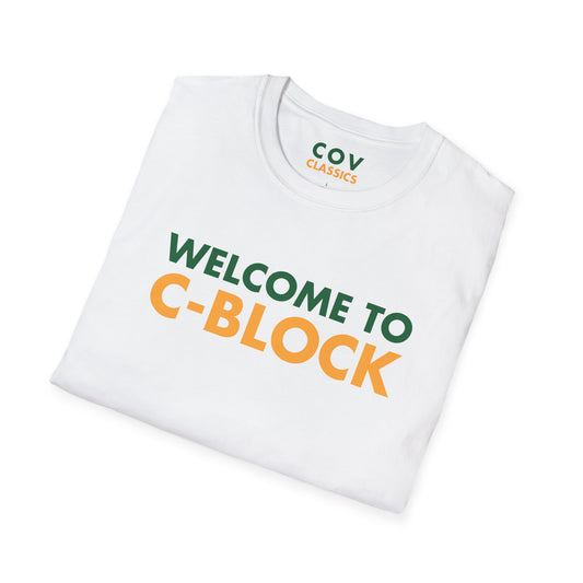 WELCOME TO C BLOCK | TEE